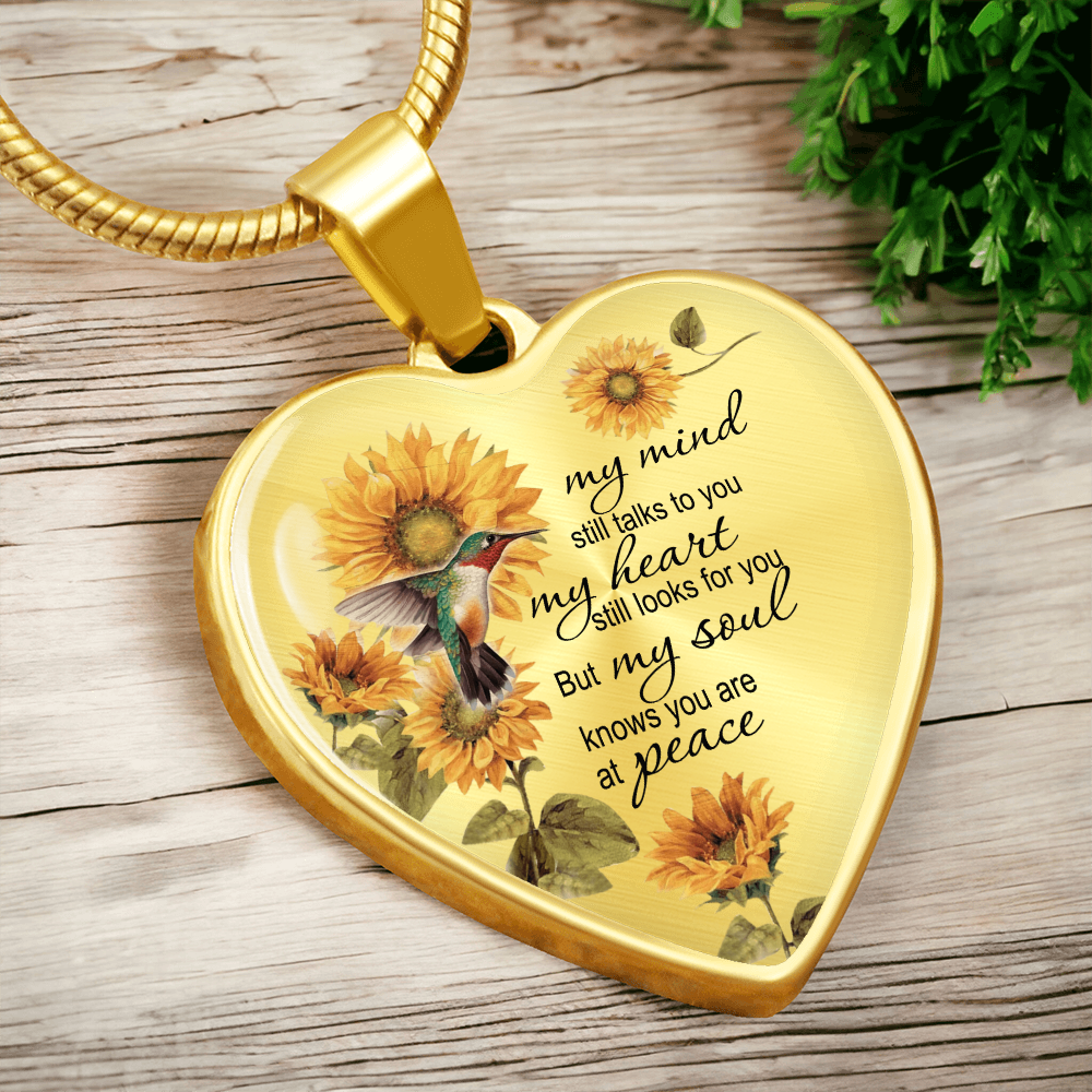MathinkLasi - Luxury Heart Necklace - My Mind