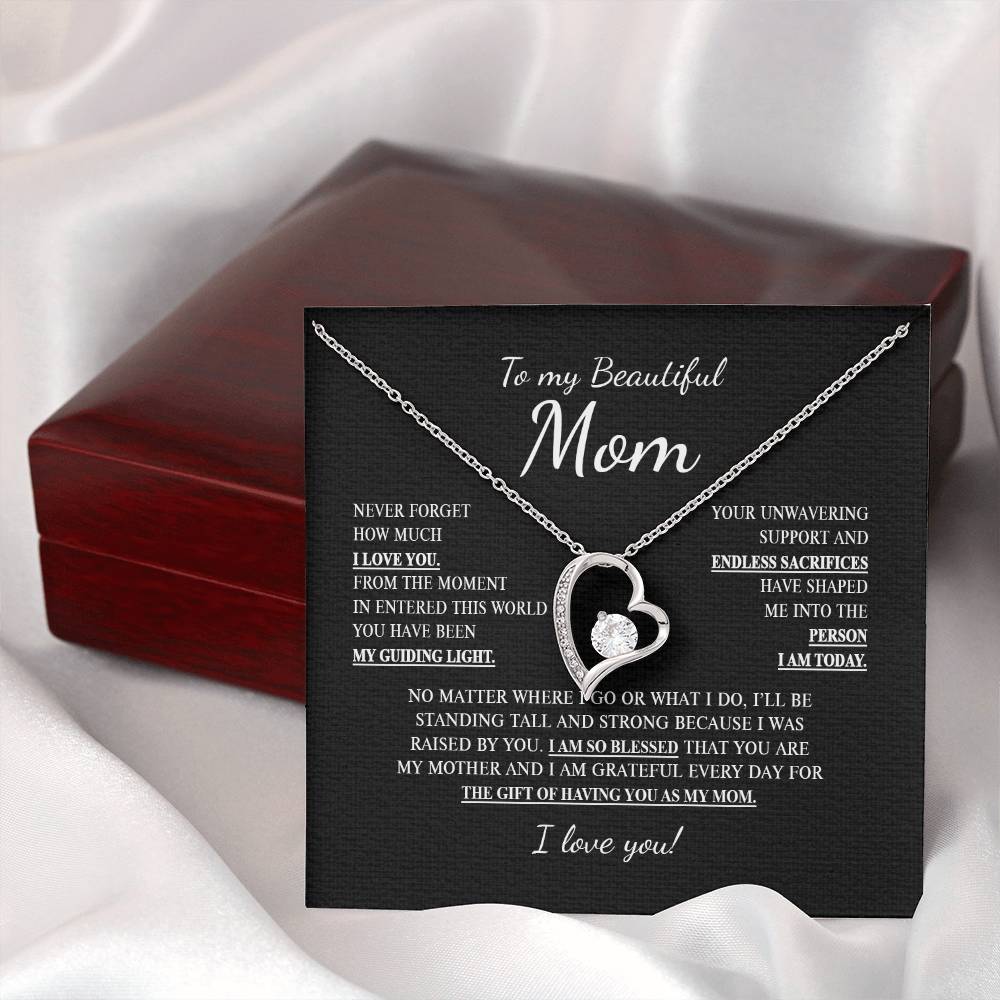 To My Mom 3 - Forever Love Necklace