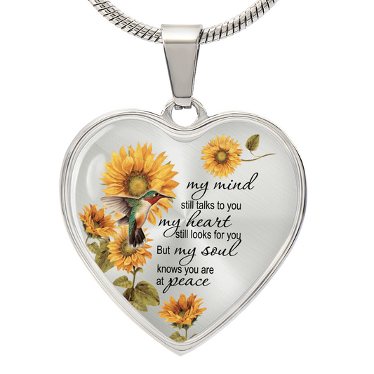 MathinkLasi - Luxury Heart Necklace - My Mind