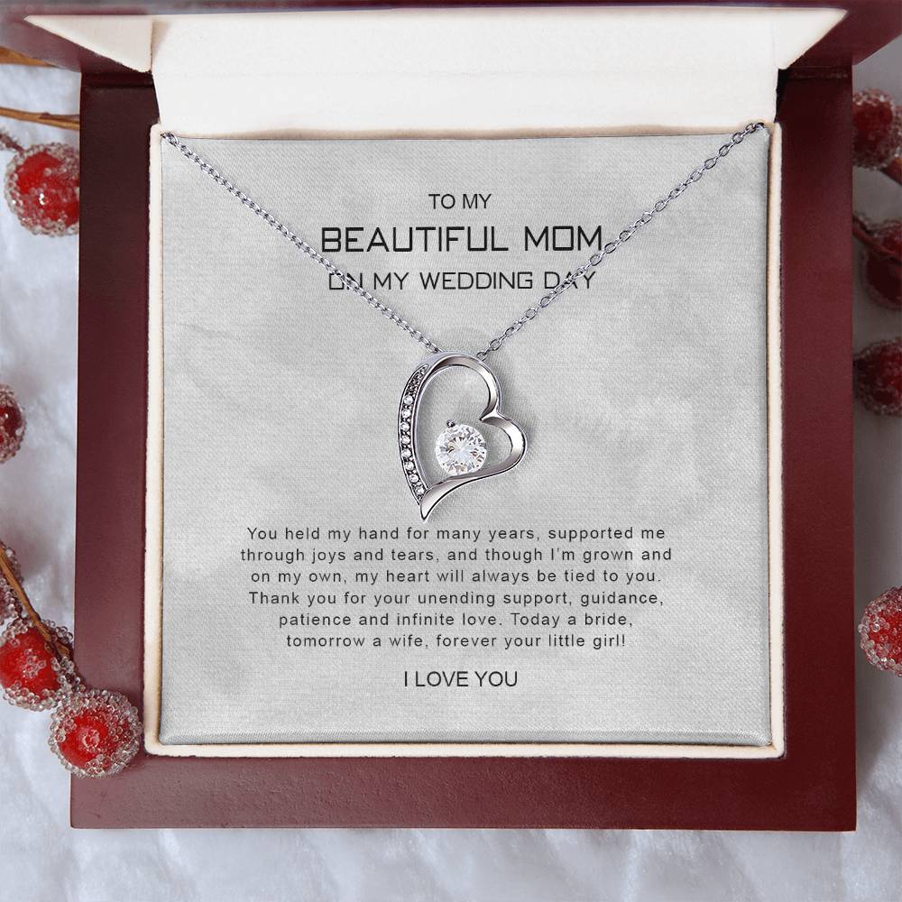 To My Mom 9 - Forever Love Necklace