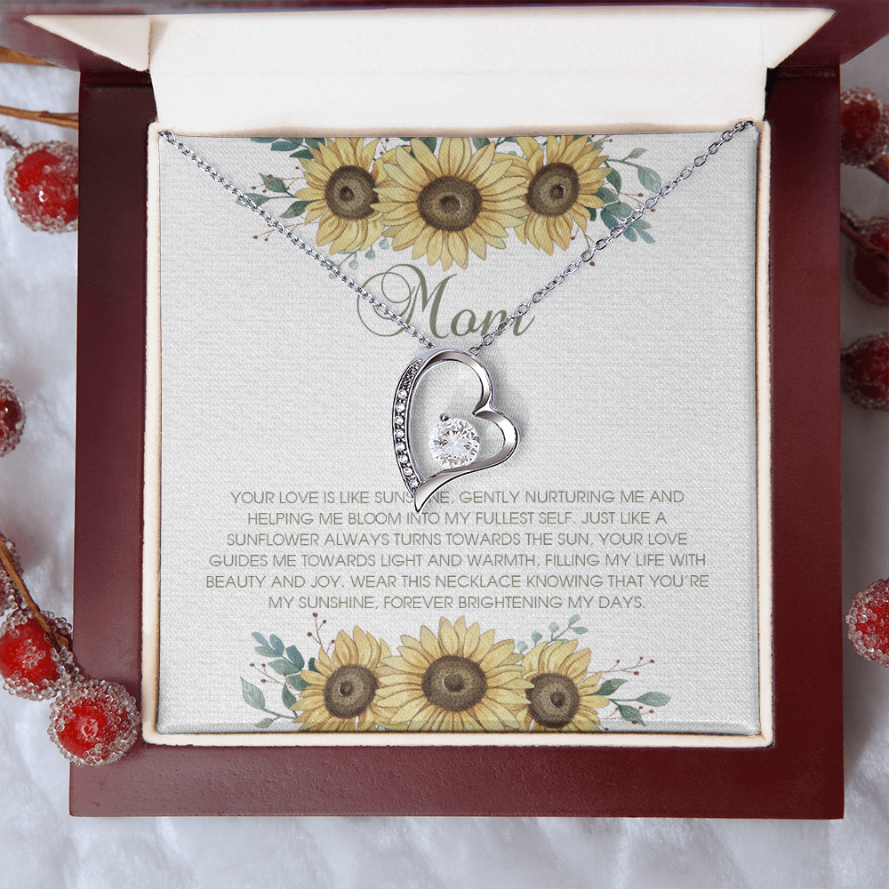 To My Mom - Forever Love Necklace