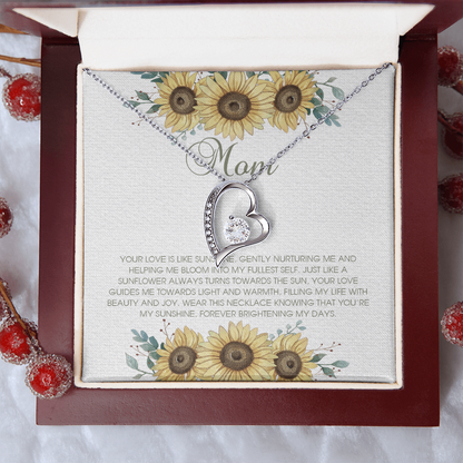 To My Mom - Forever Love Necklace