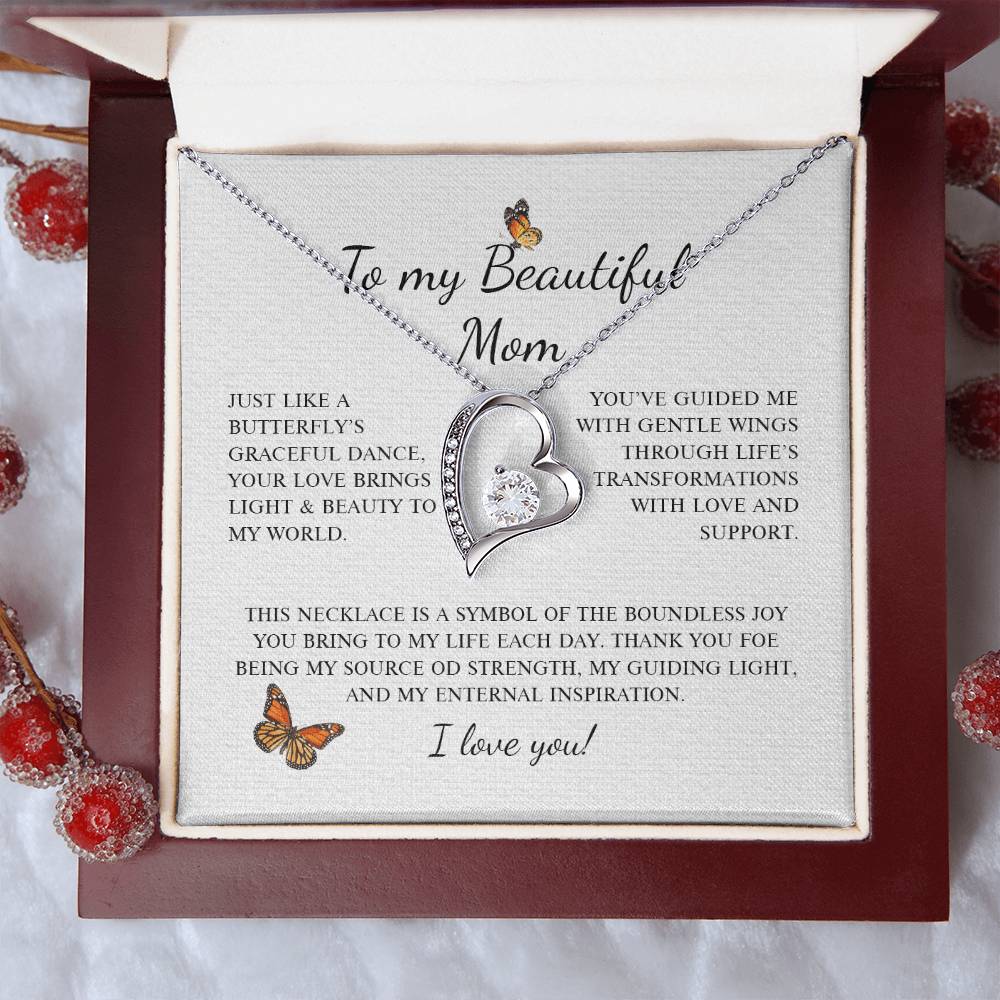 To My Mom 2 - Forever Love Necklace