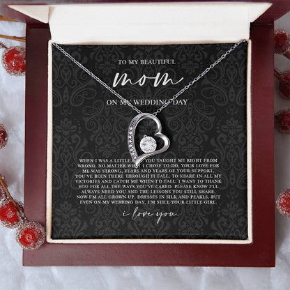 To My Mom 4 - Forever Love Necklace