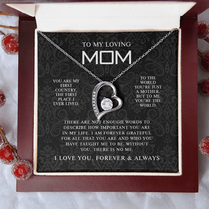 To My Mom 8 - Forever Love Necklace