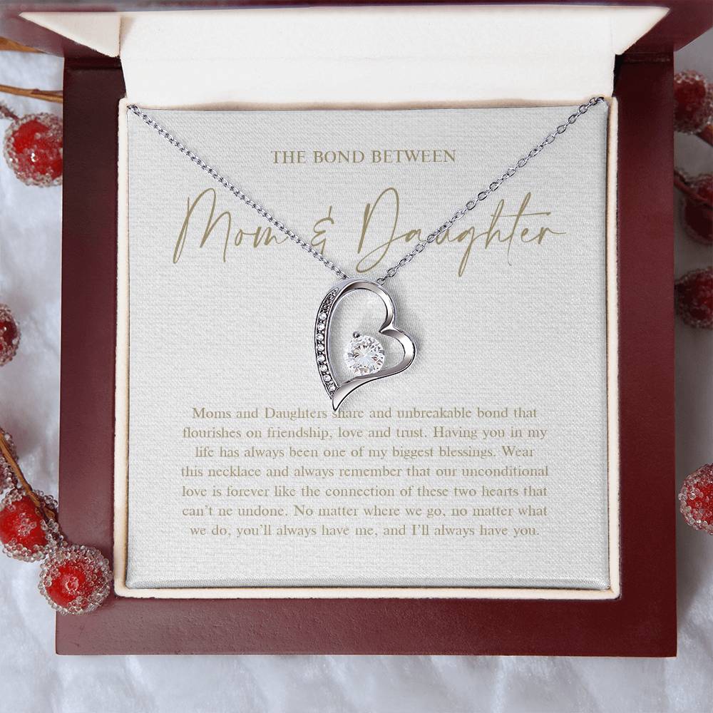 To My Mom 10 - Forever Love Necklace