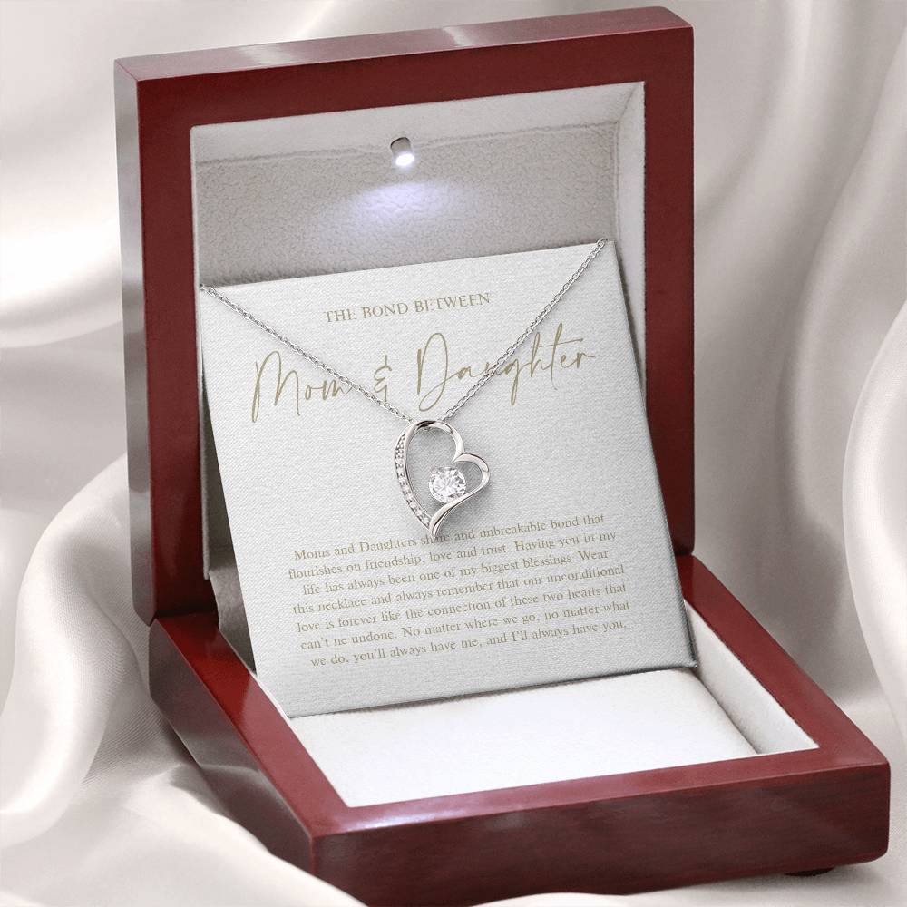 To My Mom 10 - Forever Love Necklace