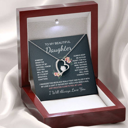To My Daughter 4 - Forever Love Necklace
