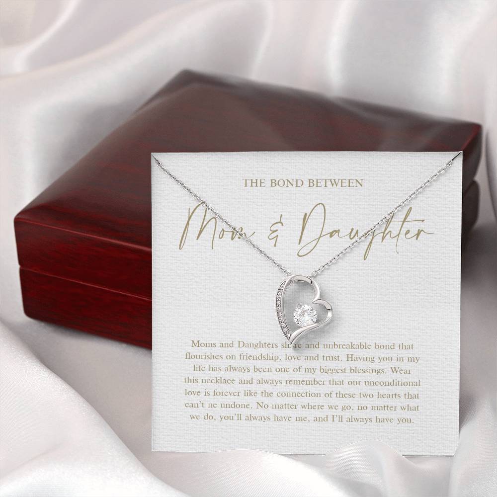 To My Mom 10 - Forever Love Necklace
