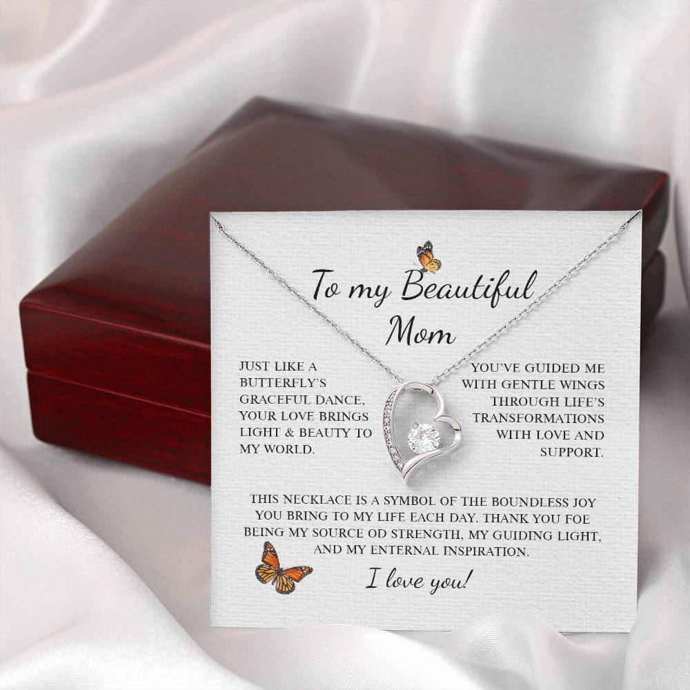 To My Mom 2 - Forever Love Necklace