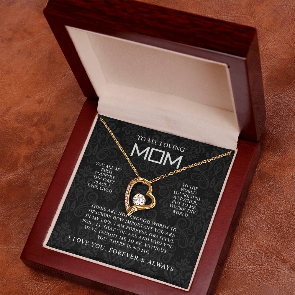 To My Mom 8 - Forever Love Necklace