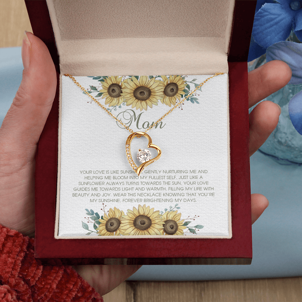 To My Mom - Forever Love Necklace