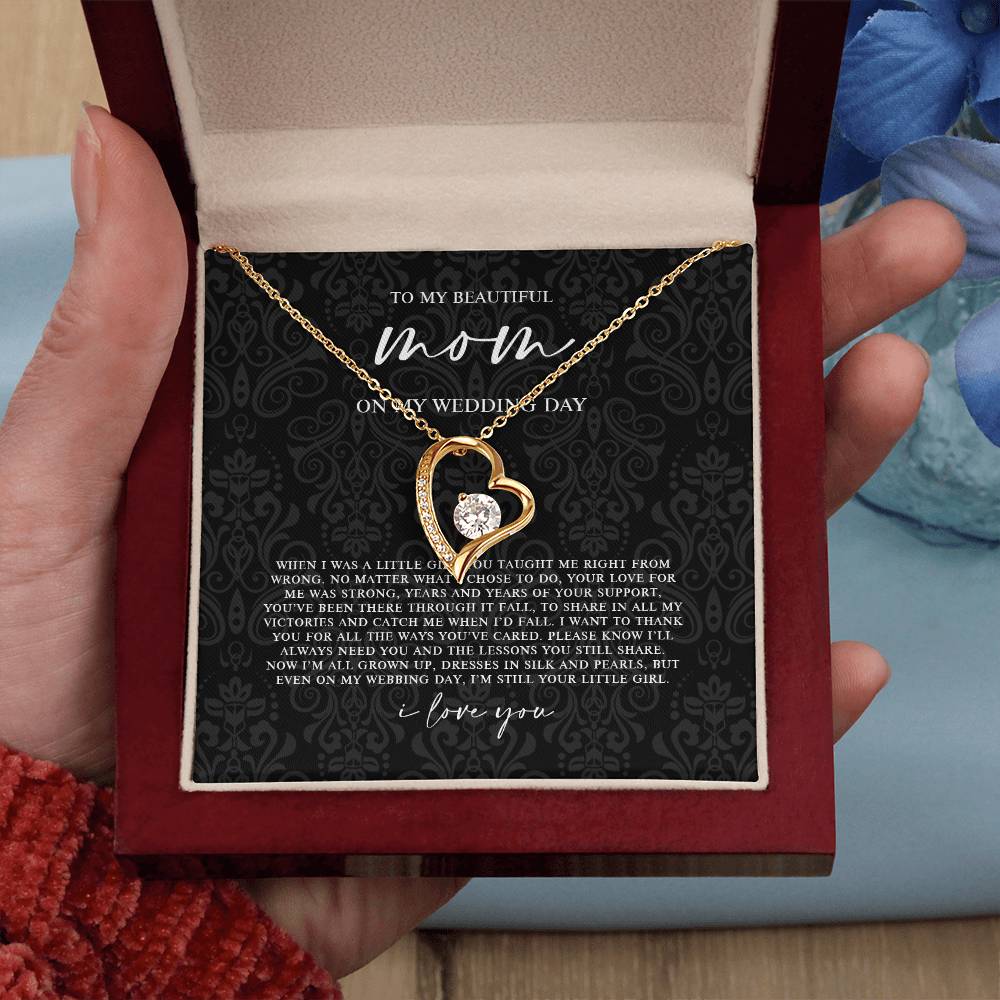 To My Mom 4 - Forever Love Necklace