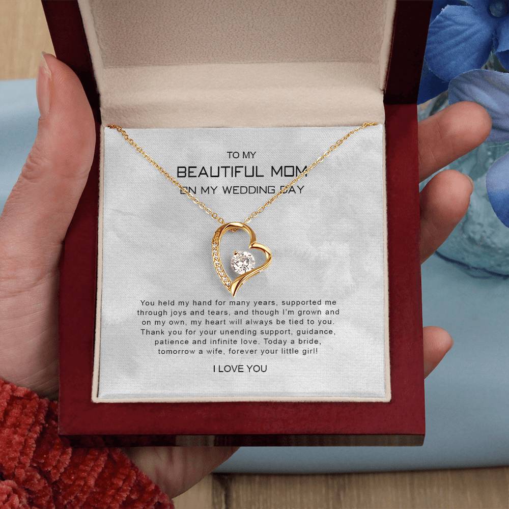 To My Mom 9 - Forever Love Necklace