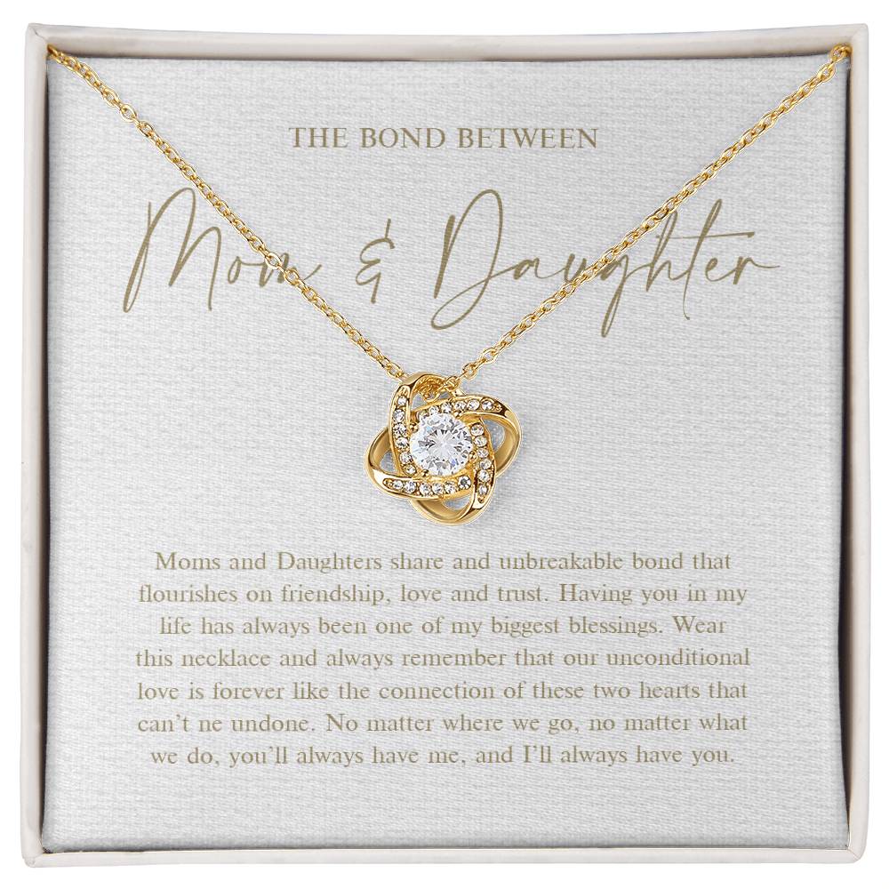 To My Mom 10 - Love Knot Necklace