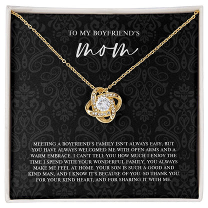 BoyFriends Mom 5 - Love Knot Necklace