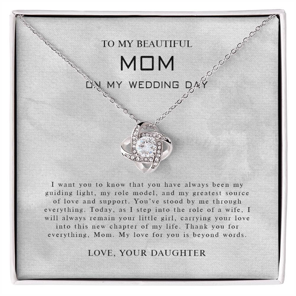 To My Mom 7 - Love Knot Necklace