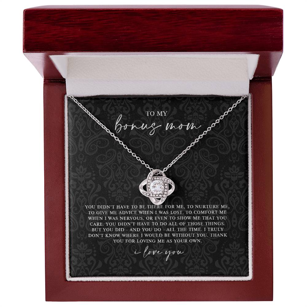 To My Mom 5 - Love Knot Necklace
