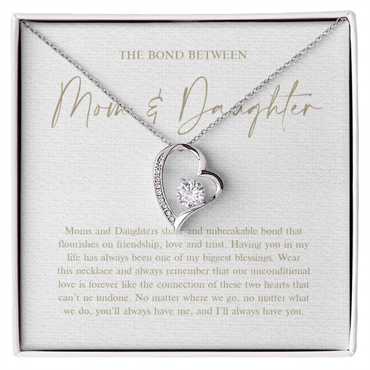 To My Mom 10 - Forever Love Necklace
