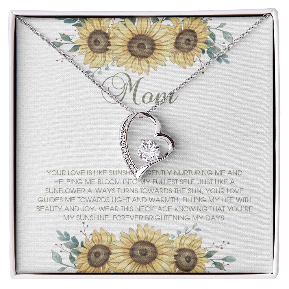 To My Mom - Forever Love Necklace