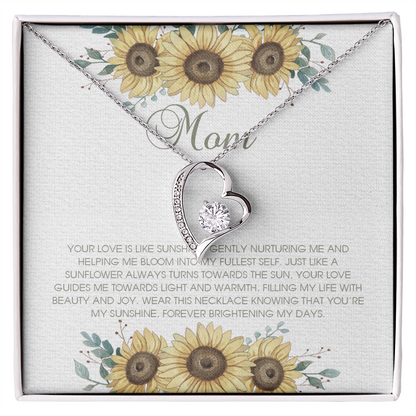 To My Mom - Forever Love Necklace