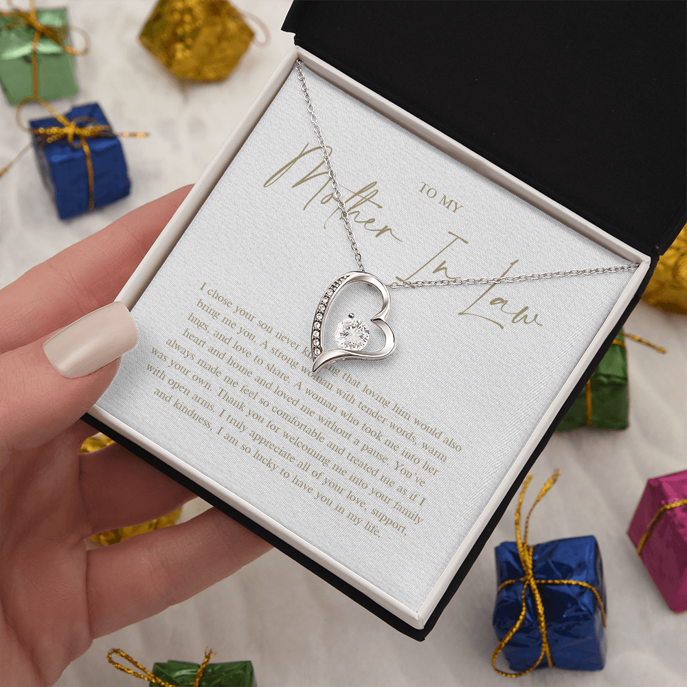 To My Mother In Law - Forever Love Necklace