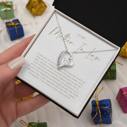 To My Mother In Law - Forever Love Necklace