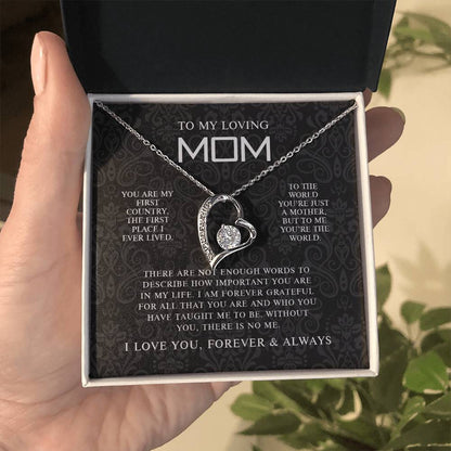 To My Mom 8 - Forever Love Necklace