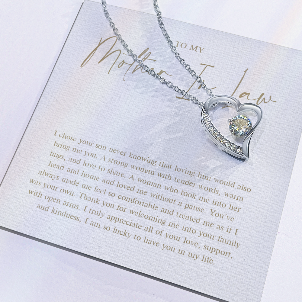 To My Mother In Law - Forever Love Necklace