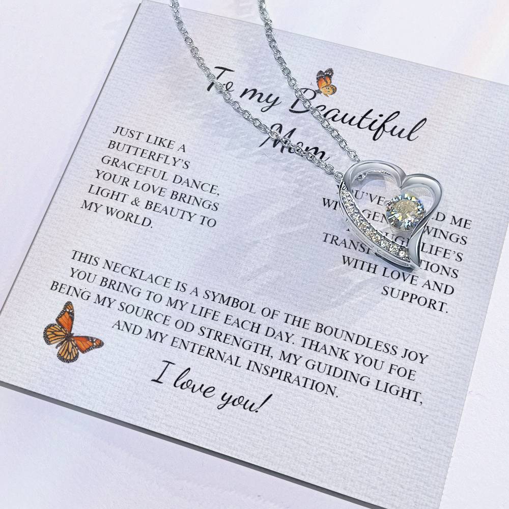 To My Mom 2 - Forever Love Necklace