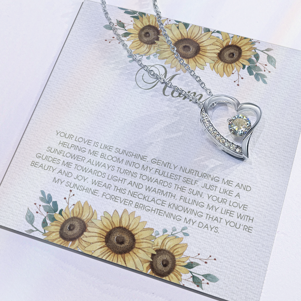 To My Mom - Forever Love Necklace