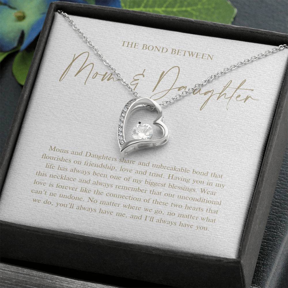To My Mom 10 - Forever Love Necklace