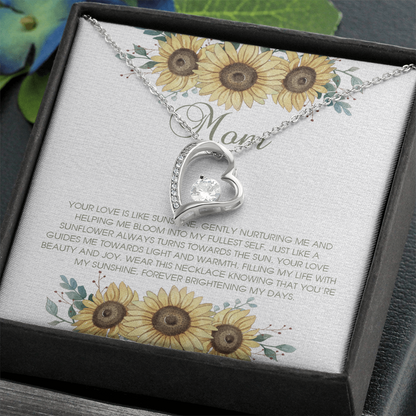 To My Mom - Forever Love Necklace