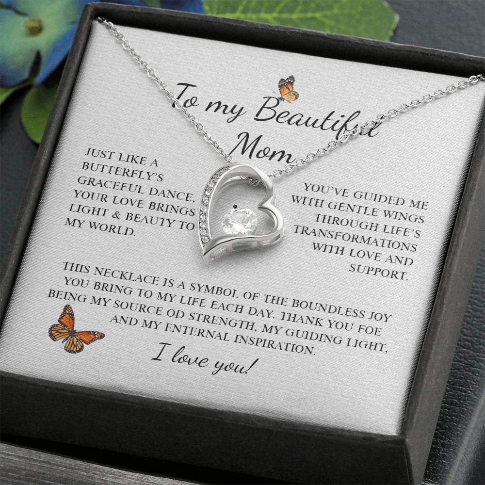 To My Mom 2 - Forever Love Necklace