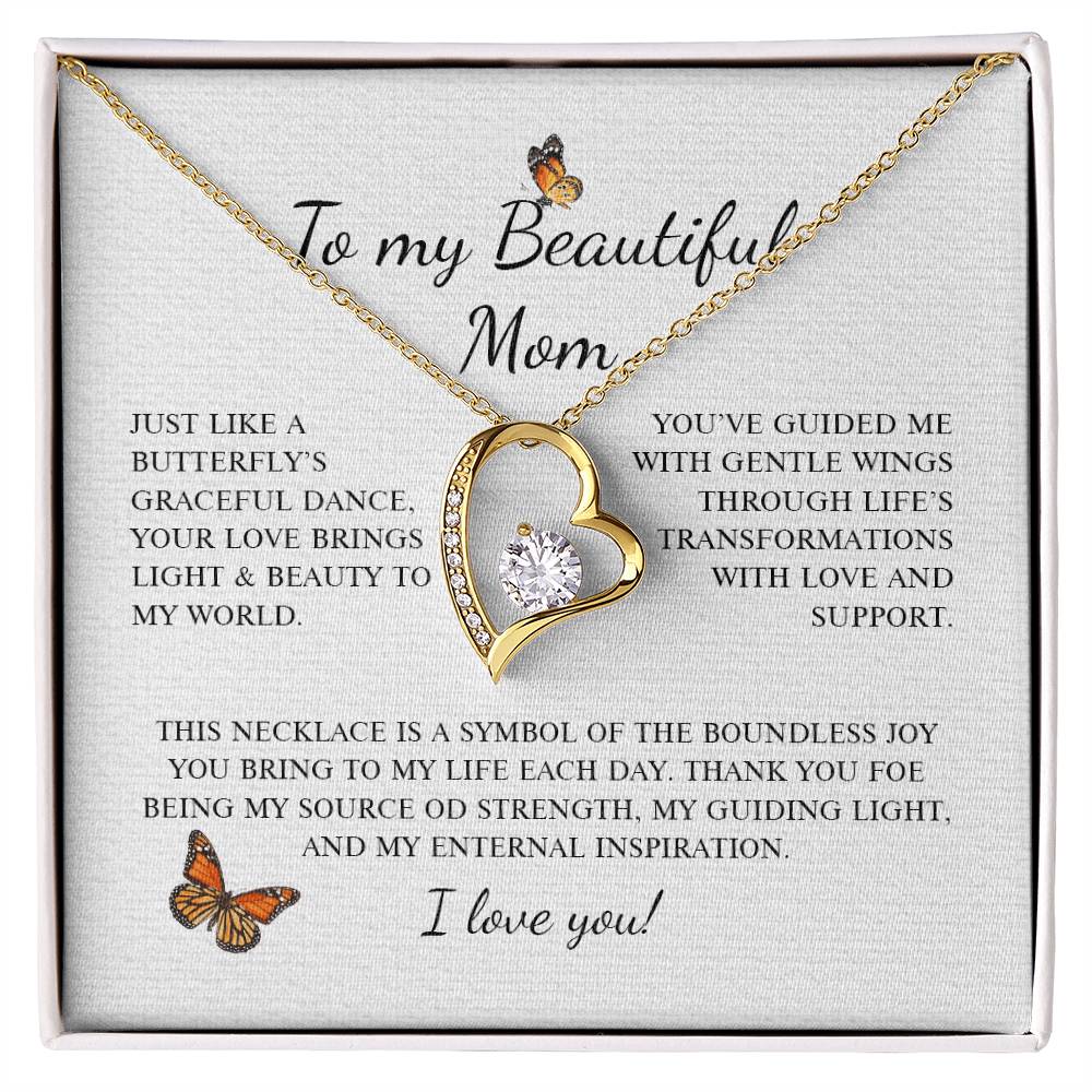 To My Mom 2 - Forever Love Necklace