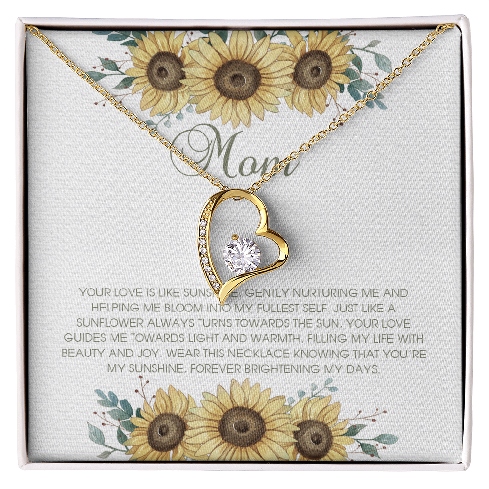 To My Mom - Forever Love Necklace