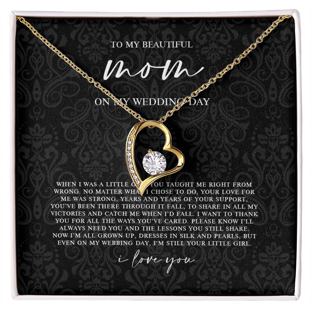 To My Mom 4 - Forever Love Necklace