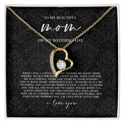 To My Mom 4 - Forever Love Necklace