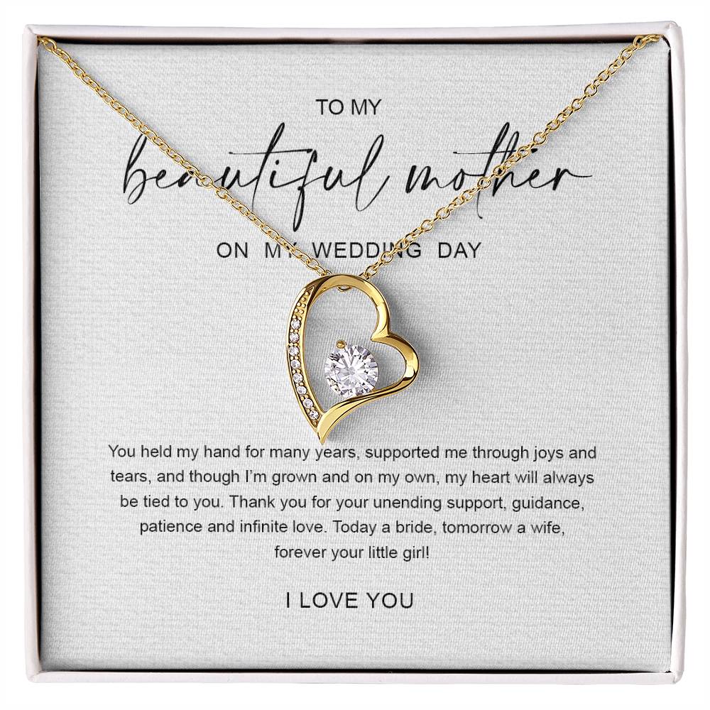 To My Mom 6 - Forever Love Necklace