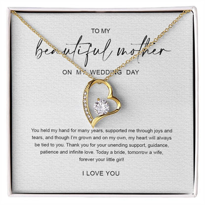 To My Mom 6 - Forever Love Necklace