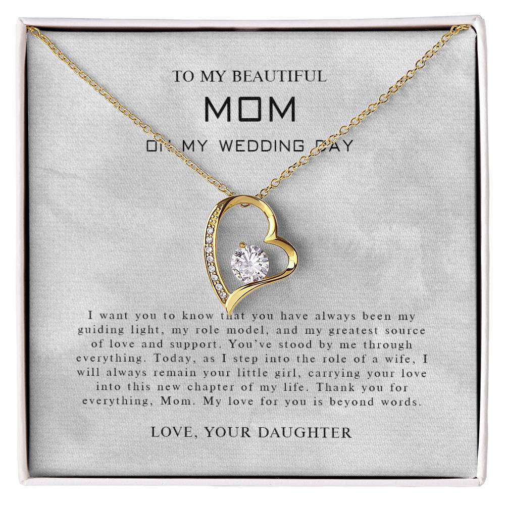 To My Mom 7 - Forever Love Necklace