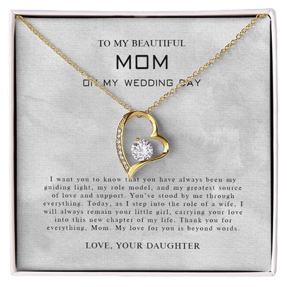 To My Mom 7 - Forever Love Necklace