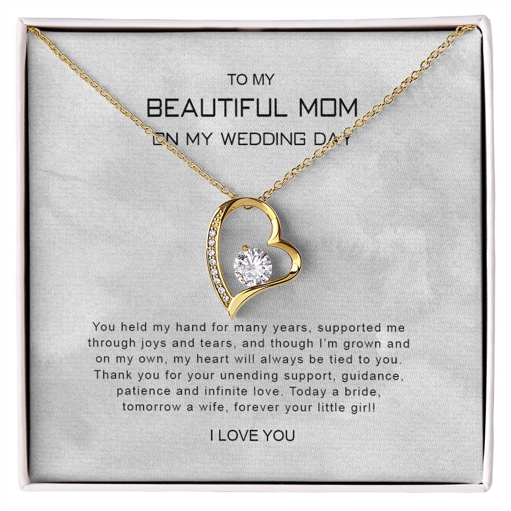 To My Mom 9 - Forever Love Necklace