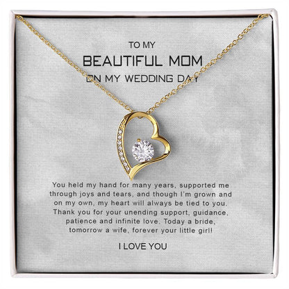 To My Mom 9 - Forever Love Necklace