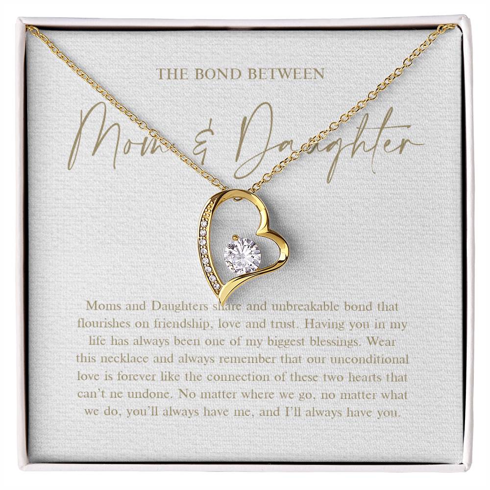 To My Mom 10 - Forever Love Necklace