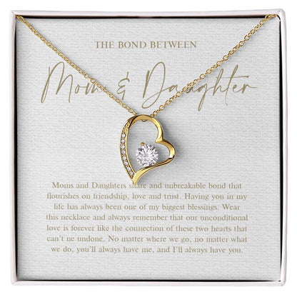 To My Mom 10 - Forever Love Necklace