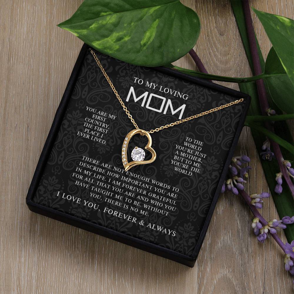 To My Mom 8 - Forever Love Necklace