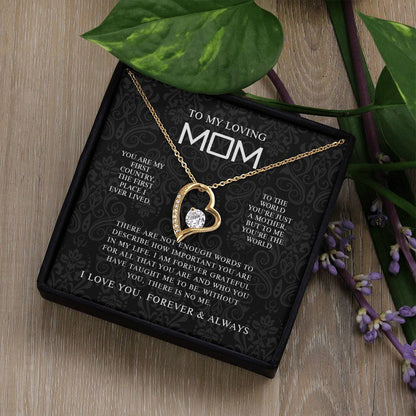 To My Mom 8 - Forever Love Necklace
