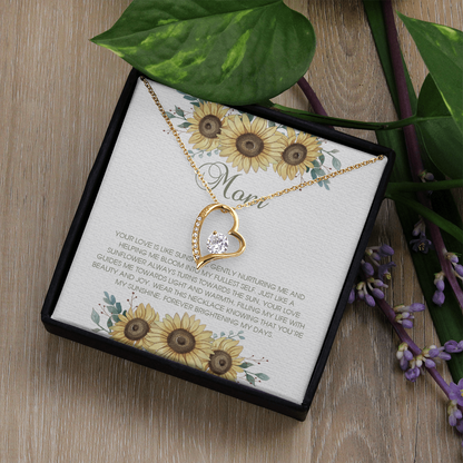 To My Mom - Forever Love Necklace