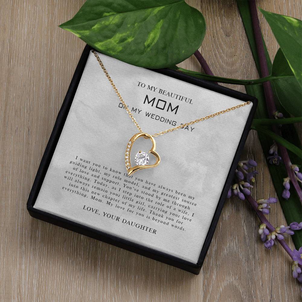 To My Mom 7 - Forever Love Necklace